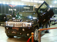 2010　中国　大連国際モーターショー　ハマーH2