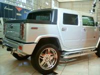 2010　中国　大連国際モーターショー　ハマーH2SUT