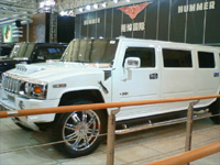 2010　中国　大連国際モーターショー　ハマーH2リムジン
