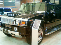 2010　中国　大連国際モーターショー　ハマーH2リムジン
