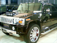 2010　中国　大連国際モーターショー　ハマーH2リムジン