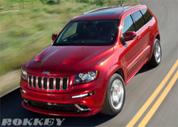 ジープグランドチェロキー　SRT8　2012年モデル