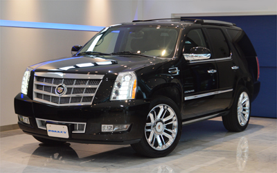 2013年モデル 新車並行輸入車 キャデラック エスカレード 最上級グレード プラチナム AWD 1オーナー 黒革インテリア