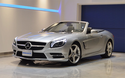 2013年モデル　正規ディーラー車 メルセデスベンツ SL550 ＡＭＧスポーツPKG 1オーナー車 走行4,000km!