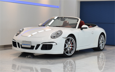 2013年モデル 正規ディーラー車 ポルシェ 911 カレラS カブリオレ PDK スポクロ スポエグ OP多数