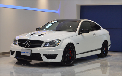 2014年モデル　正規ディーラー車　メルセデスベンツ C63 AMG エディション507 ワンオーナー車！！　