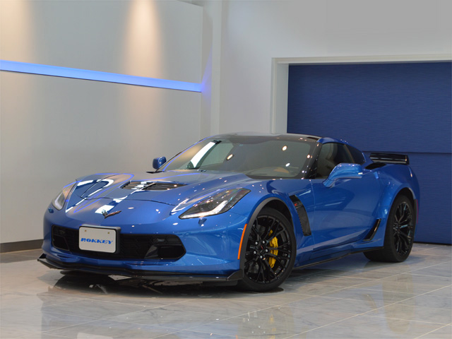 2016年モデル 正規ディーラー車　シボレー コルベット Z06 カーボンエアロ・走行4000km!