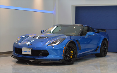 2016年モデル 正規ディーラー車　シボレー コルベット Z06 カーボンエアロ・走行4000km!