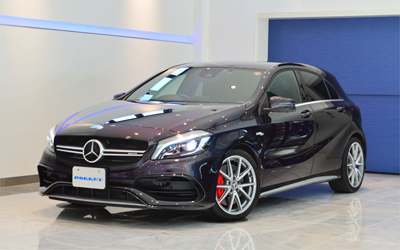 2016年モデル　メルセデス-AMG A45 4MATIC 後期モデル LEDヘッドライト 希少カラー！