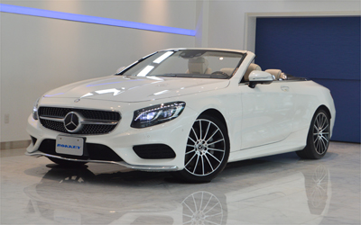 2016年モデル 正規ディーラー車 メルセデスベンツ S550 カブリオレ ネイビー幌 ポーセレン内装!　　