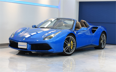 2017年モデル 正規ディーラー車 フェラーリ 488スパイダー デイトナシート OP多数