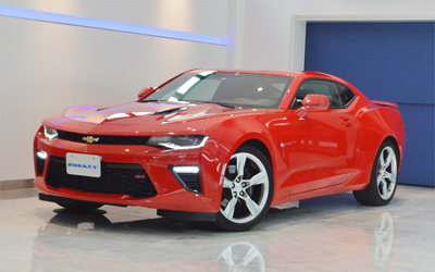 2018年モデル 正規ディーラー車 シボレー カマロ SS アルカンターラステアリング アクセサリー多数！　