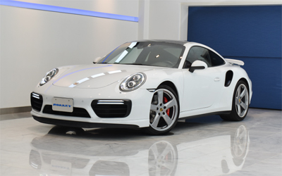 2018年モデル 正規ディーラー車 ポルシェ 911 ターボ PDK サンルーフ フロントリフター 赤革 