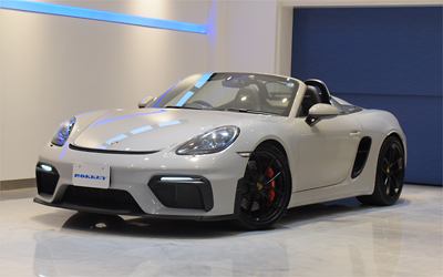 2020年モデル 正規ディーラー車 ポルシェ 718スパイダー PDLS レザーインテリア 有償カラー