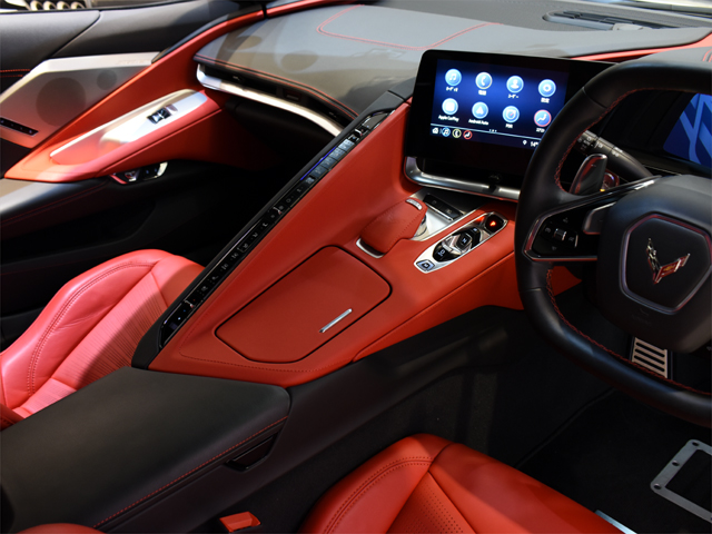 2021年モデル 正規ディーラー車 シボレー コルベット 2LT レッドレザー 1オーナー車