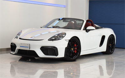 2021年モデル 正規ディーラー車 ポルシェ 718スパイダー M/T クラシックインテリア 