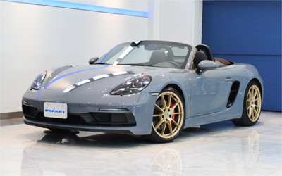 2024年モデル 正規ディーラー車 ポルシェ 718ボクスター GTS 4.0 左ハンM/T OP多数